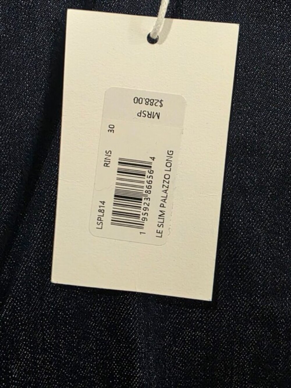 Frame Le Slim Palazzo Long Jeans - Picture 6 of 9
